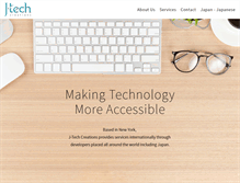 Tablet Screenshot of jtechs.com